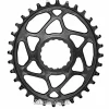 Absoluteblack 34T ovaali CINCH Shimano 12-v