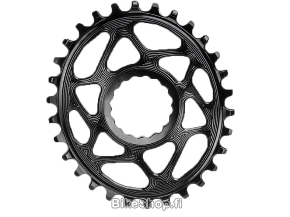 Absoluteblack 30T ovaali CINCH