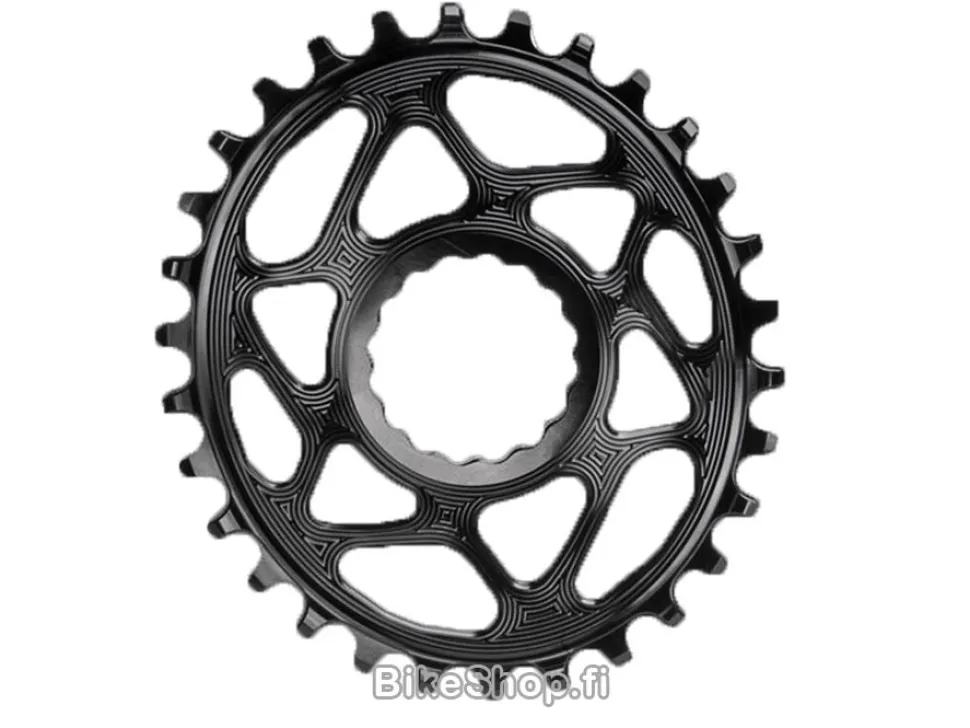 Absoluteblack 28T ovaali CINCH