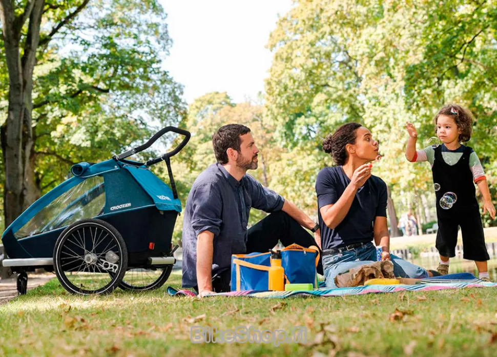 Croozer Kid 2 Plus lastenkuljetuskärry
