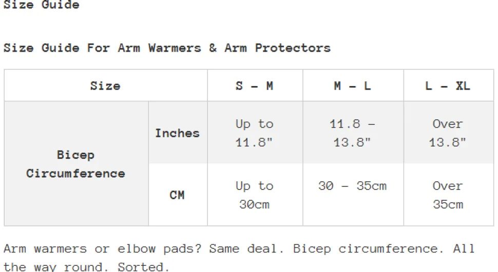 Endura FS260 Thermo Arm warmers