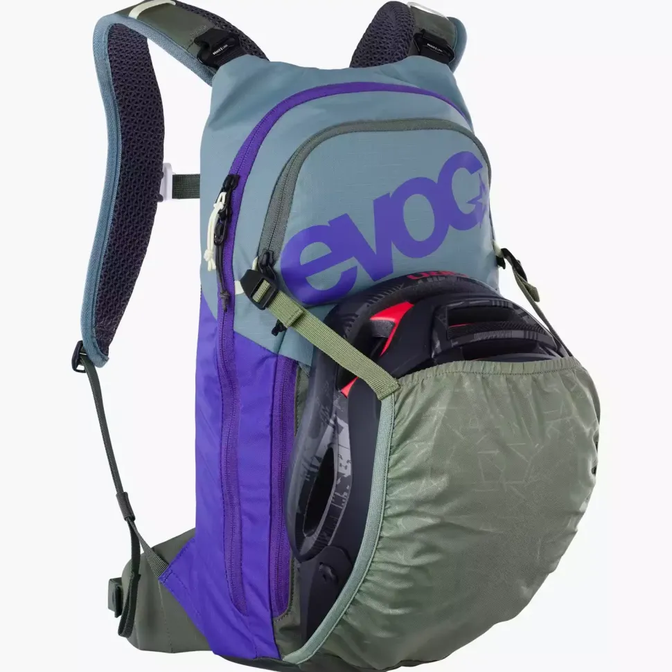 Evoc Stage 6 + 2l juomarakko - Steel-violet