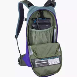 Evoc Stage 6 + 2l juomarakko - Steel-violet