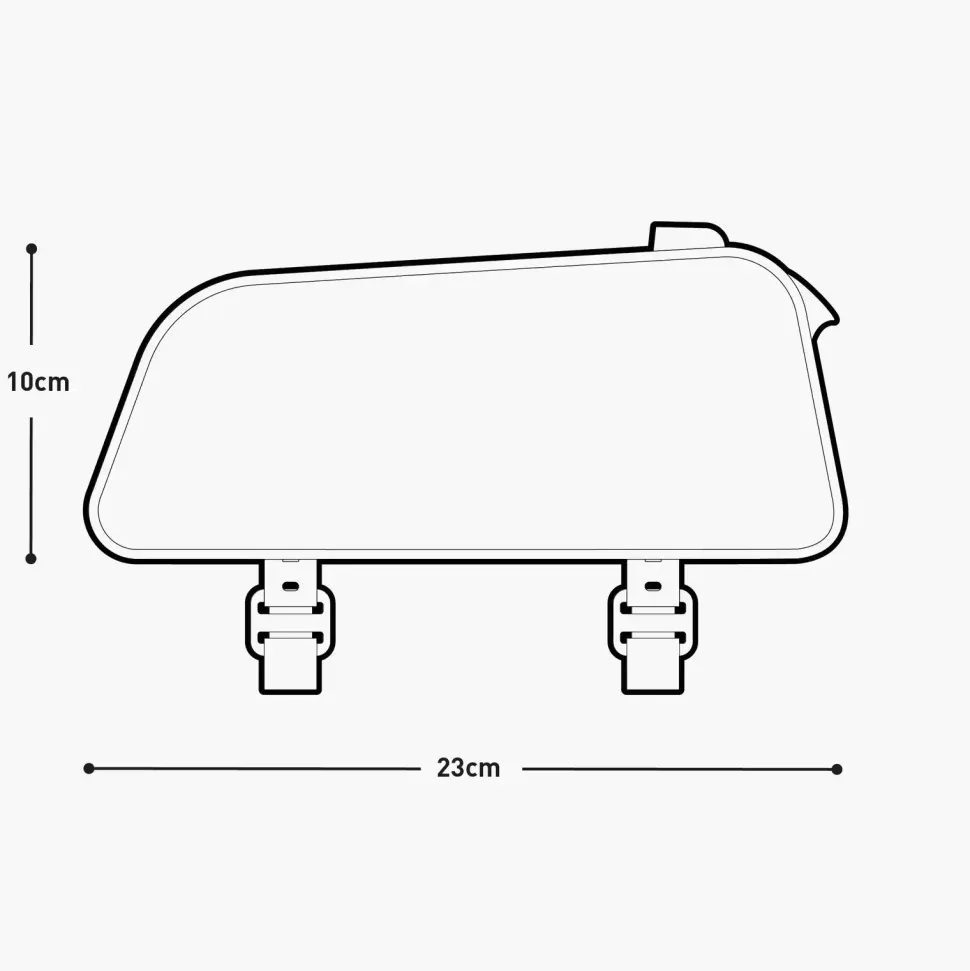 Evoc Top Tube Pack WP 1 - black