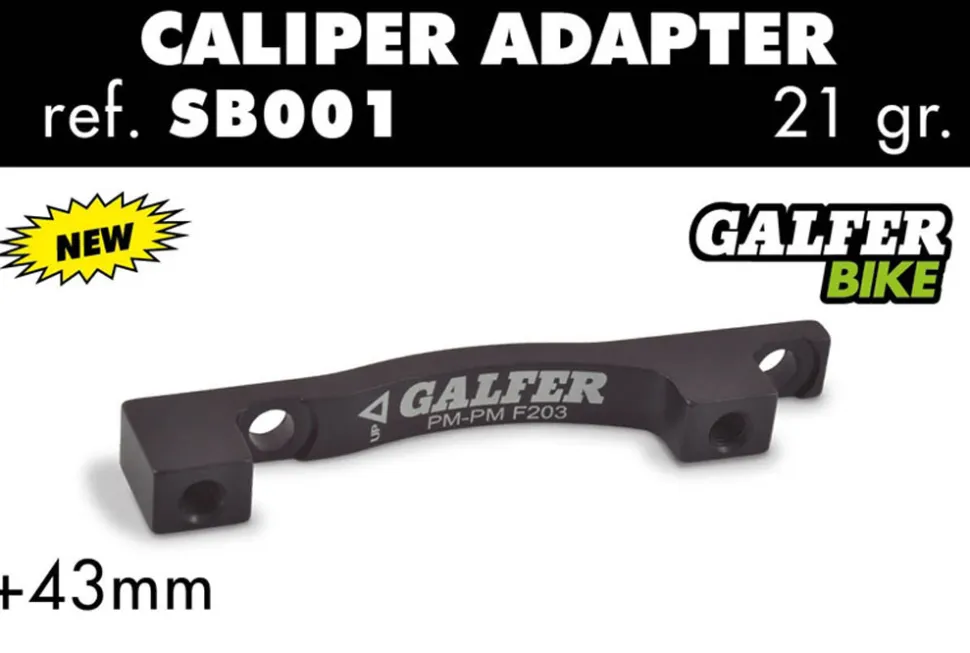 Galfer levyjarruadapteri postmount +43mm