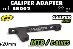 Galfer levyjarruadapteri postmount +20mm