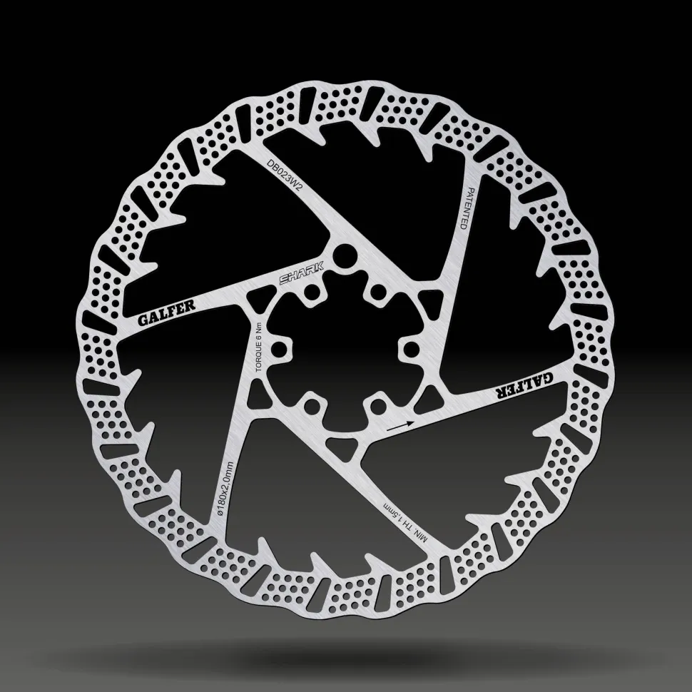 Galfer Shark Disc Wave Fixed 180mm 2mm paksu