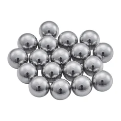 1/4" laakerikuulat 18 kpl, ruostumaton