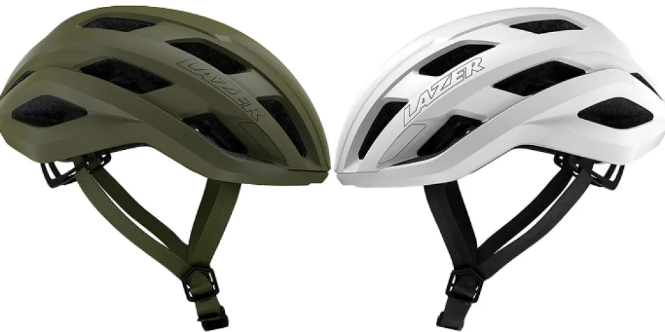 Lazer Strada - matte white & pine green