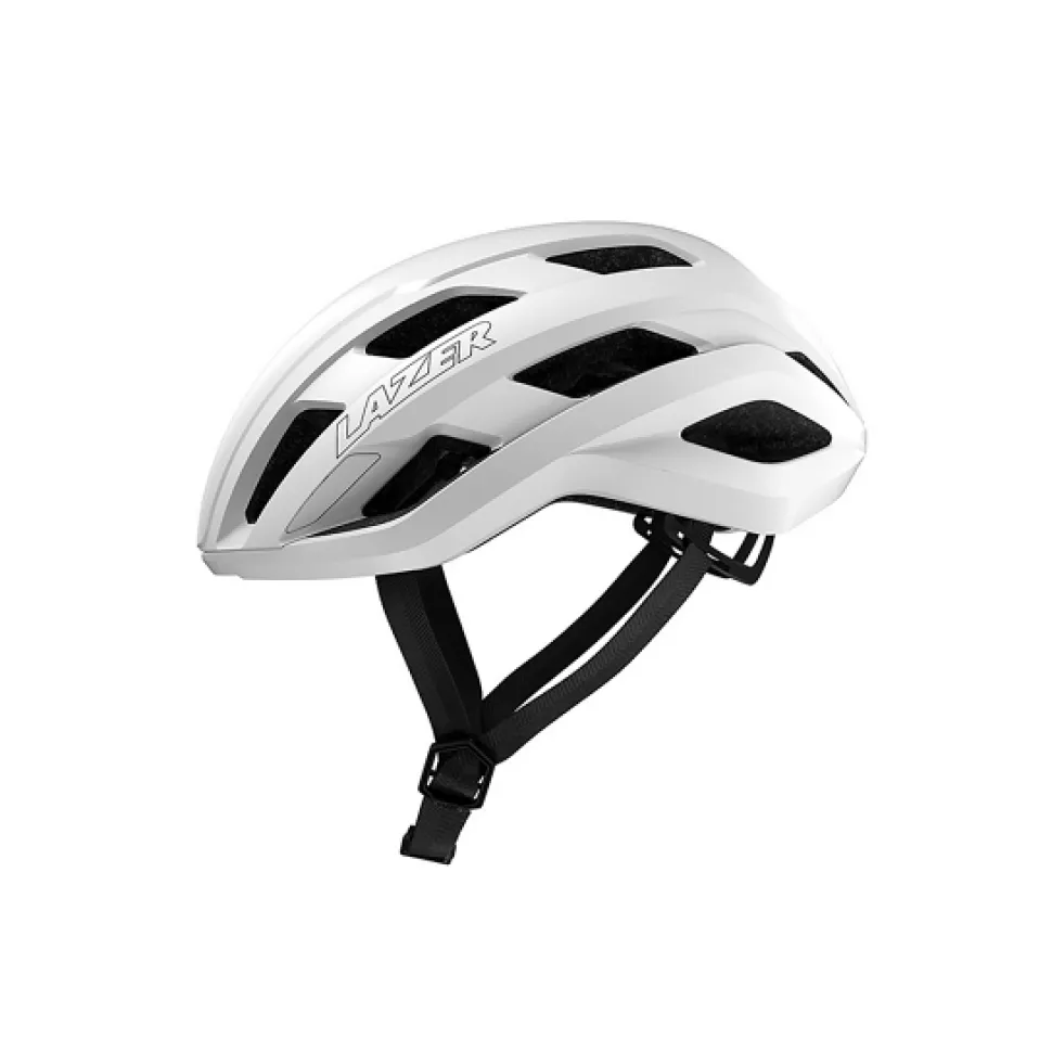 Lazer Strada - matte white & pine green