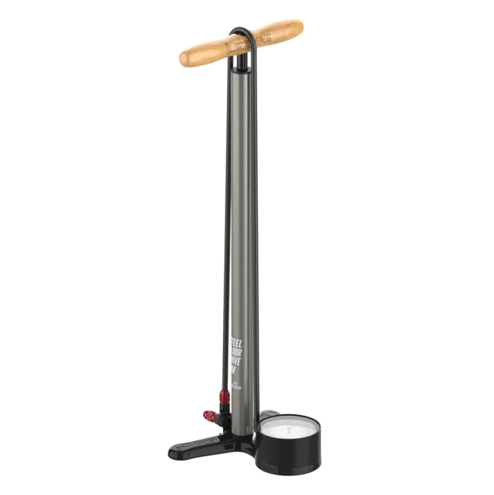 Lezyne Steel HV Floor Drive 3.5 lattiapumppu