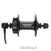 Shimano M475 etunapa 6-pultti 32h musta