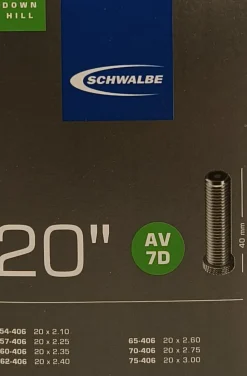 54/75-406 sisärengas Schwalbe 20"