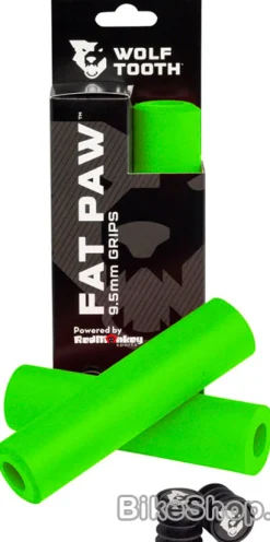 Wolf Tooth Components Fat Paw gripit, vihreä