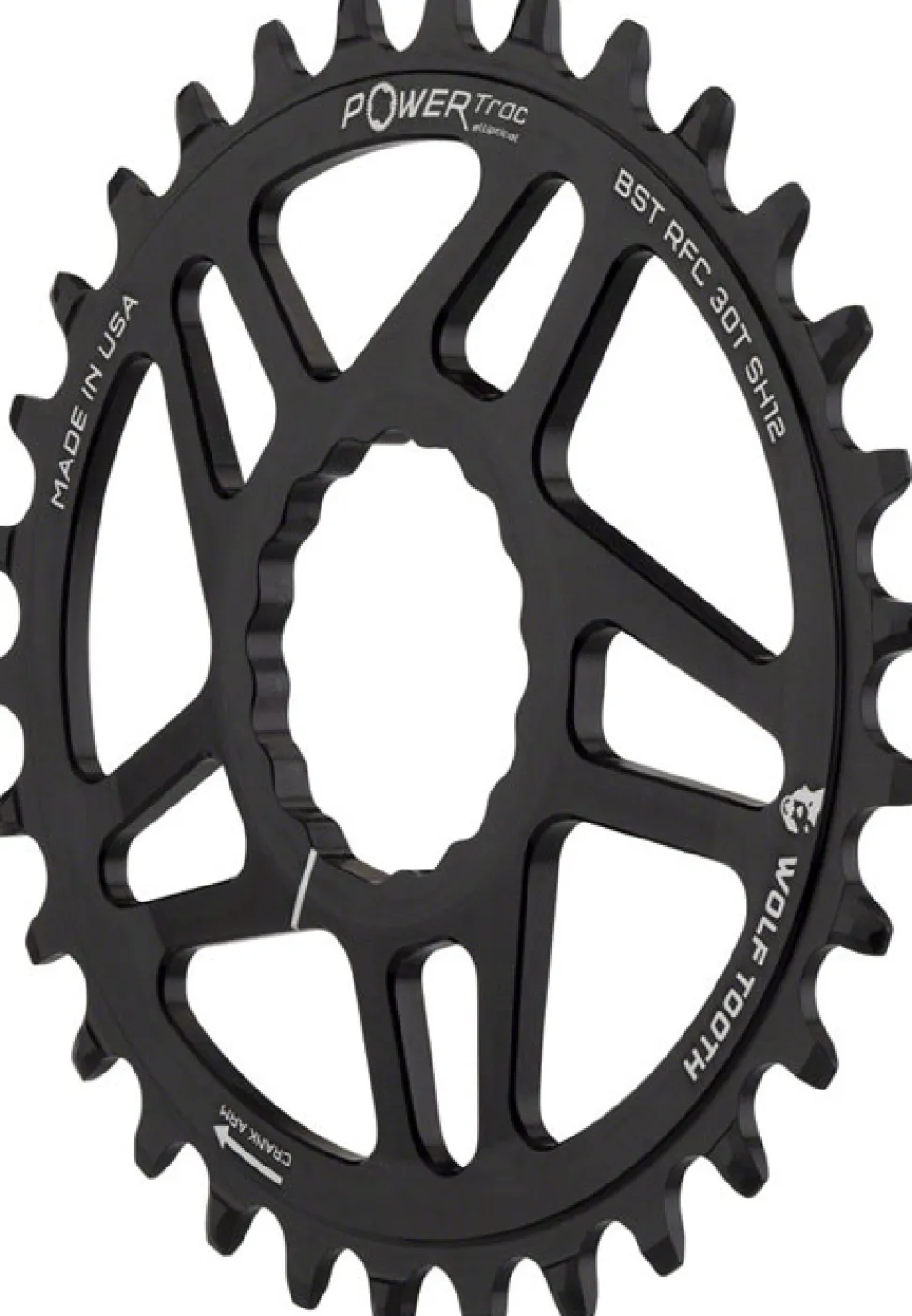 Wolf Tooth 30t CINCH HG+ 3mm offset, ovaali